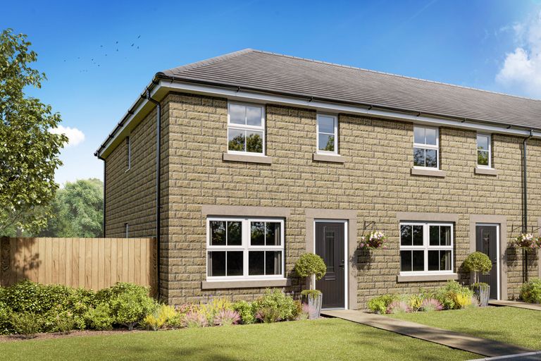 Property 1 of 10. CGI Image Of The Ellerton Hipped End Home