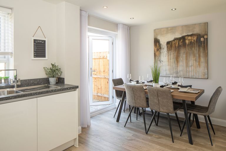 Property 2 of 8. Dining Area In The Maidstone 3 Bedroom Home