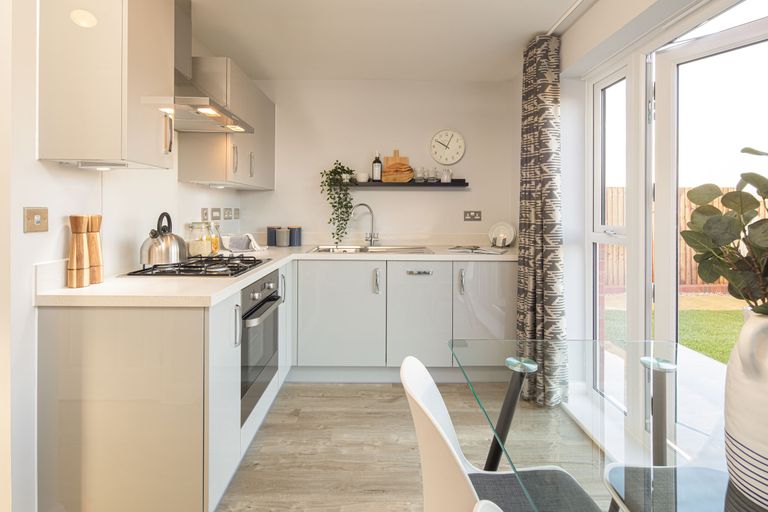 Property 3 of 7. Open Plan Kitchen With Dining Area In The Kenley 2 Bedroom Home