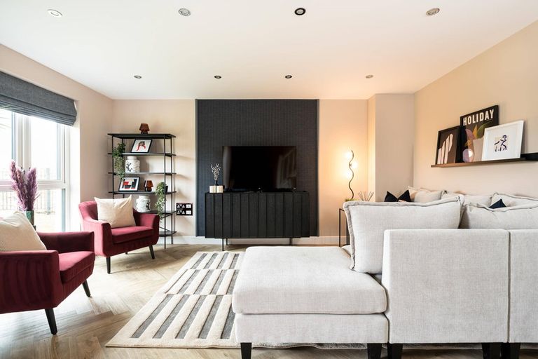 Property 3 of 12. A Bright And Airy Lounge Offers Space To Relax As A Family