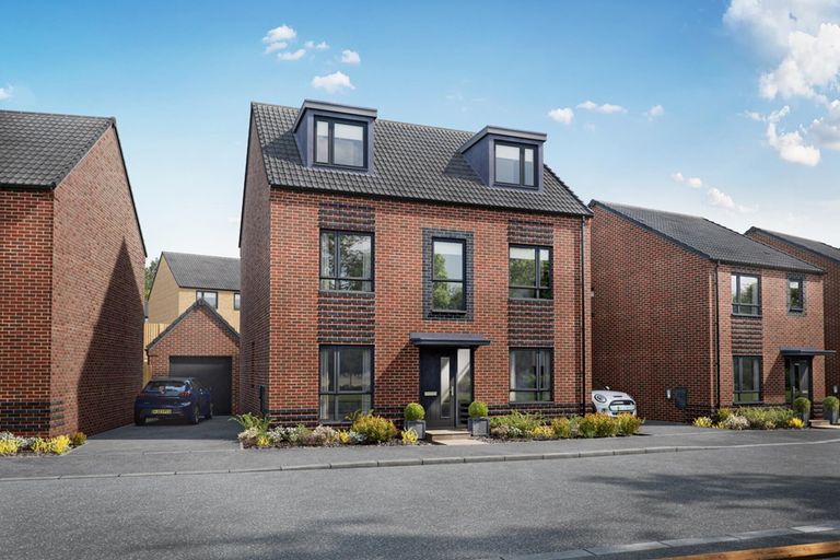 Property 2 of 19. Artist's Impression Of A 5 Bedroom Aireton Home