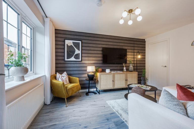 Property 2 of 9. Indicative Living Room, Contemporary Modern Decoration