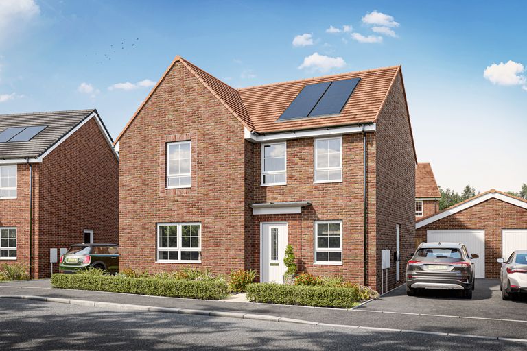 Property 1 of 10. External CGI Of The Rowan House Type