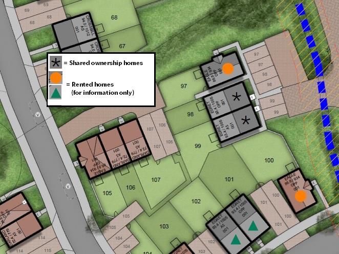 Property 3 of 6. Fivefields Site Plan P98 &amp; P99.Jpg