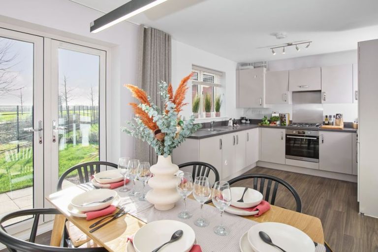 Property 3 of 10. 3 Cygnet View The Chelmsford Internals Kitchen And Dining Area