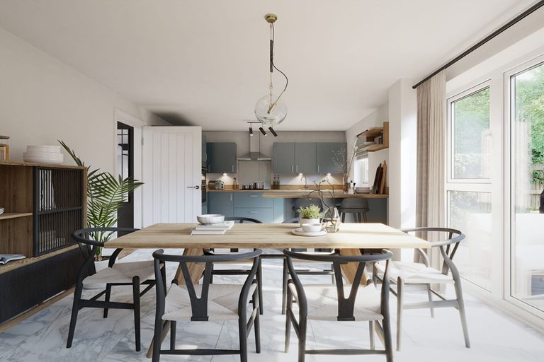 Property 2 of 12. Large Open Plan Kitchen/Dining Area Is Great For Entertaining