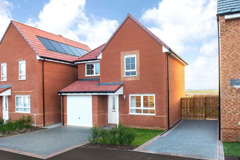 Property 2 of 9. The Exterior Of  Plot 7 The Denby At Stirling Park, Brough