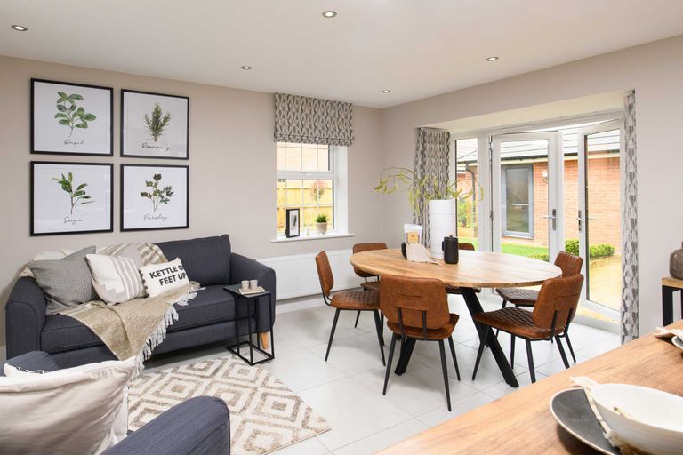 Property 3 of 10. David Wilson Homes Henley Kitchen