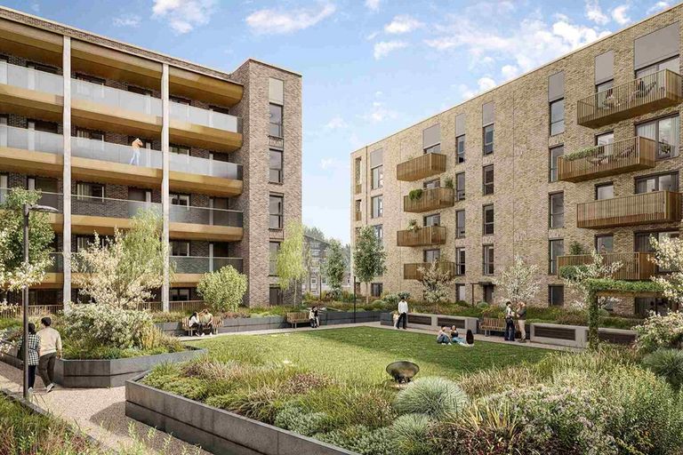 Property 1 of 13. Residents' Will Enjoy A Landscaped Communal Central Garden