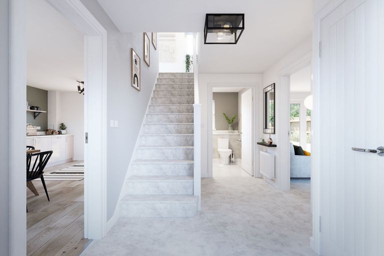 Property 2 of 13. A Welcoming And Open Hallway