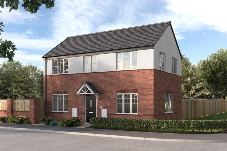Property 1 of 8. Computer Generated Image, Indicative Exterior, New Build Home
