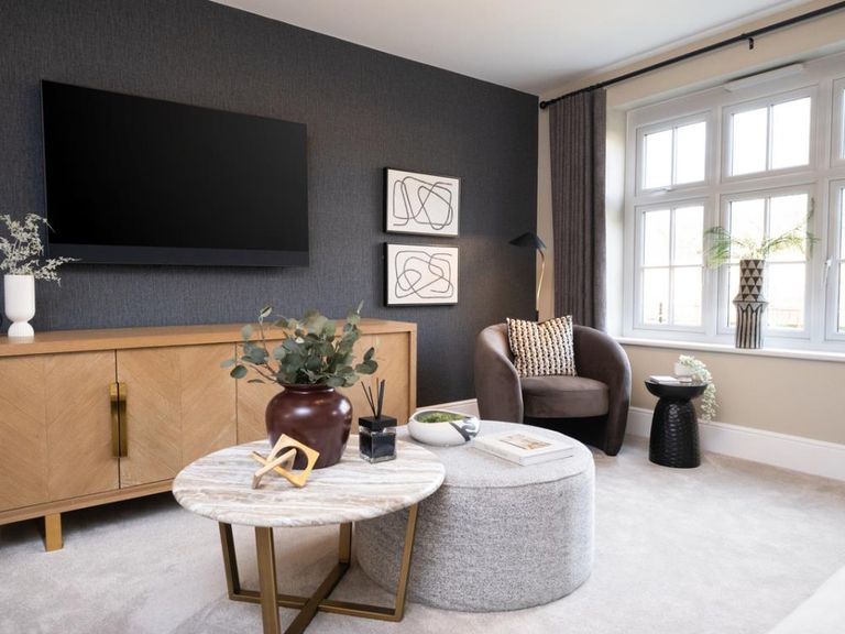 Property 3 of 10. Living Room Of The Harrogate, A 4 Bedroom House