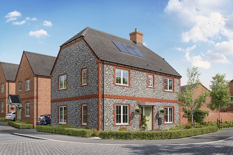 Property 1 of 13. Artist's Impression Of A Typical Plumdale Home