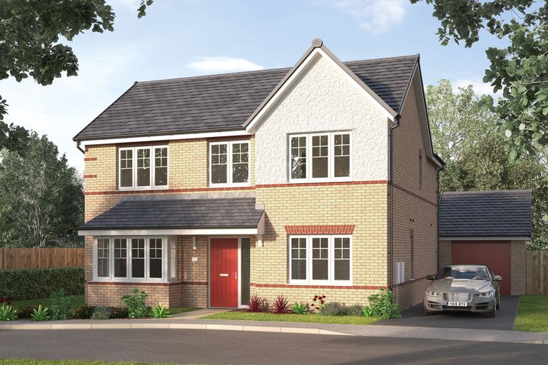 Property 1 of 10. Computer Generated Image, Indicative Exterior, New Build Home