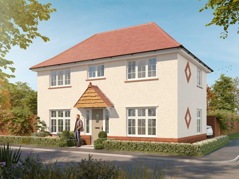 Property 1 of 9. Redrow - The Amberley Special - CGI - External - Render