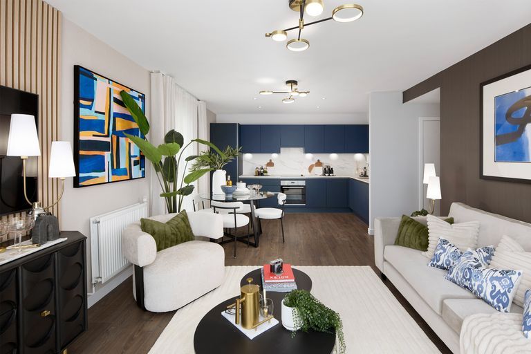 Property 2 of 6. Living Area - Show Apartment