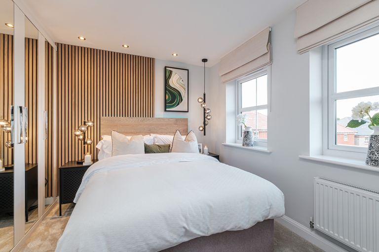 Property 3 of 7. Archford Wood Panelled Main Bedroom