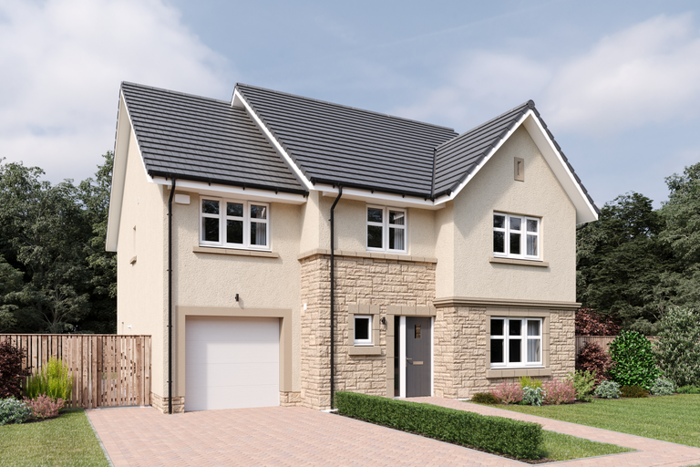 Property 1 of 8. cala Homes - The Darroch House Type - cgi
