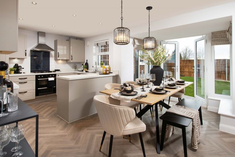 Property 2 of 10. Hertford Kitchen-Diner Grey Decor
