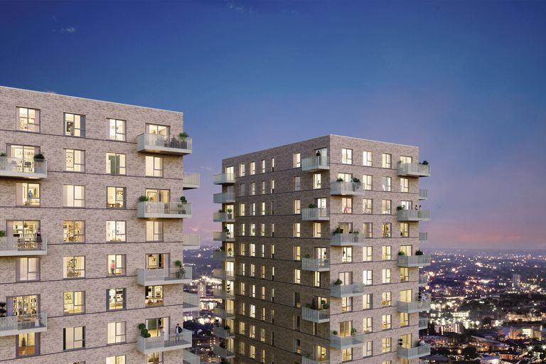 Property 2 of 6. Fenton Apartments - External CGI 2