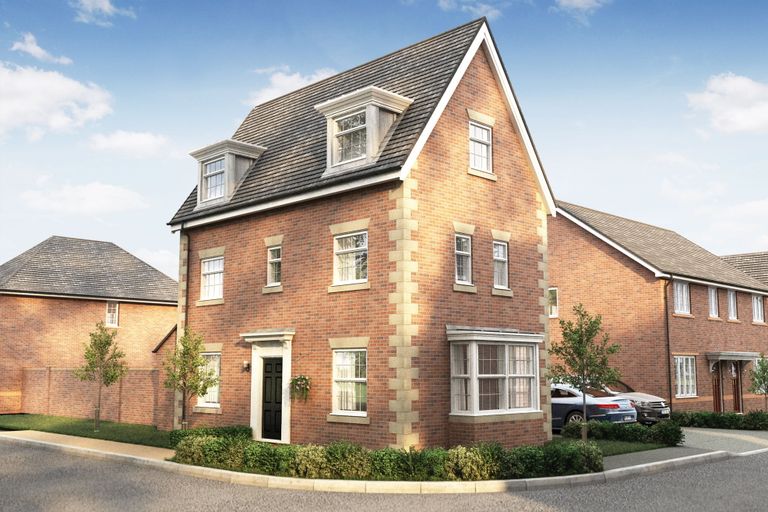 Property 1 of 10. Exterior Masefield Four Bedroom New Build