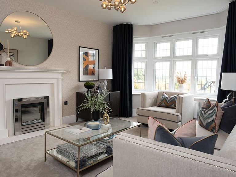 Property 3 of 9. Living Room Of The Henley, A 4 Bedroom House