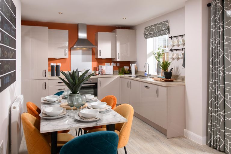 Property 2 of 10. David Wilson Homes Hadley Kitchen-Diner