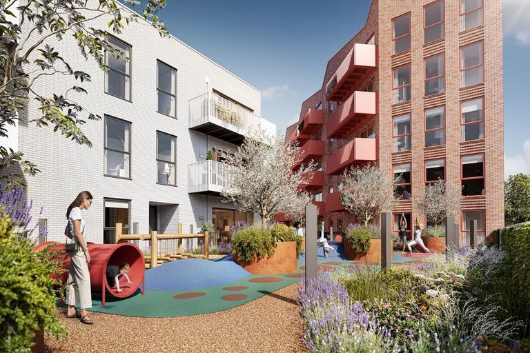 Property 1 of 12. Enjoy The Outdoors In Communal Podium Gardens