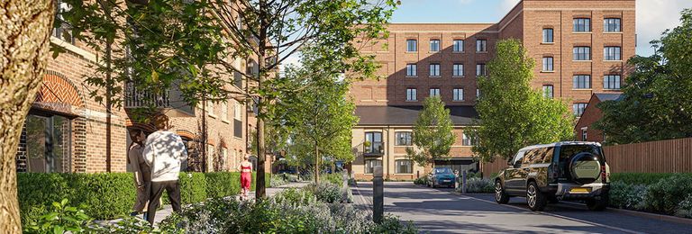 Property 1 of 5. An Exterior CGI Of A Building At Reading Riverworks