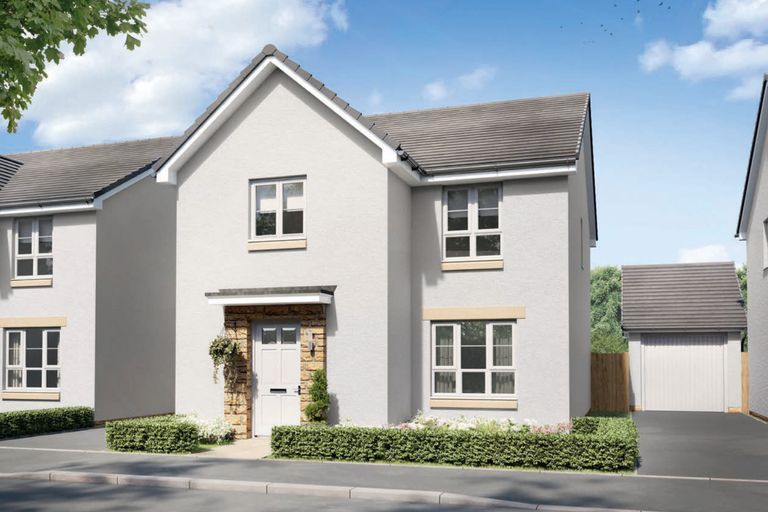 Property 1 of 8. External View Of Four Bedroom Detached Stenton House Type