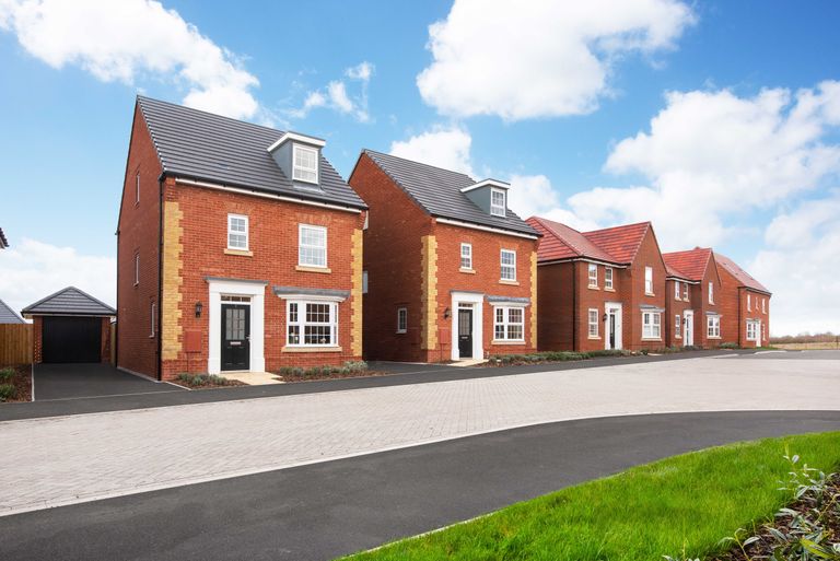 Property 1 of 9. Dwh Great Dunmow Grange Street Scene