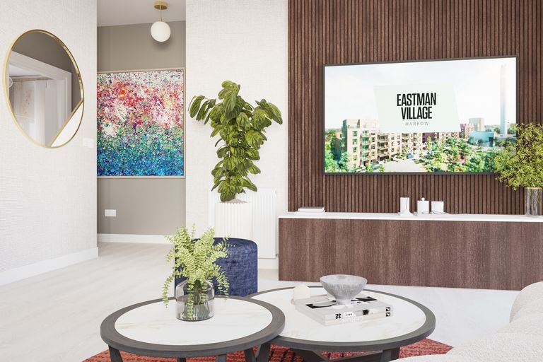 Property 3 of 6. Living/ Dining Area - Barton Apartments