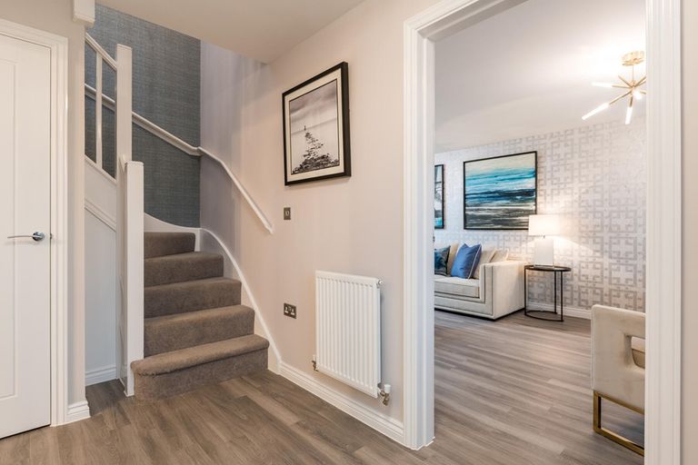 Property 2 of 12. The Rossdale Has A Spacious Hallway With Convenient Downstairs Cloakroom
