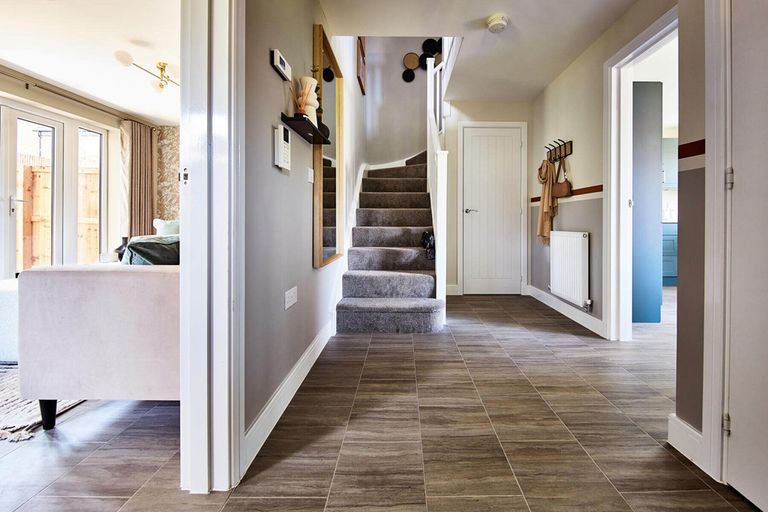 Property 2 of 12. A Welcoming Hallway Sits Central To The Home - Typical Taylor Wimpey Home
