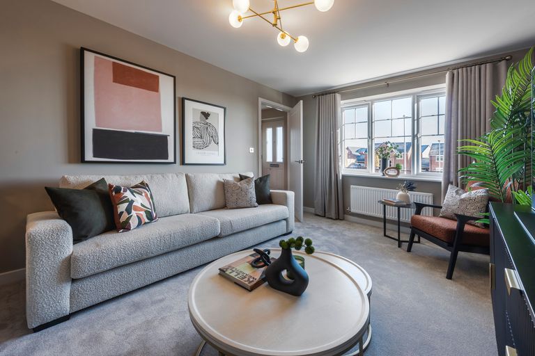 Property 2 of 13. Indicative Living Room, Contemporary Modern Decoration
