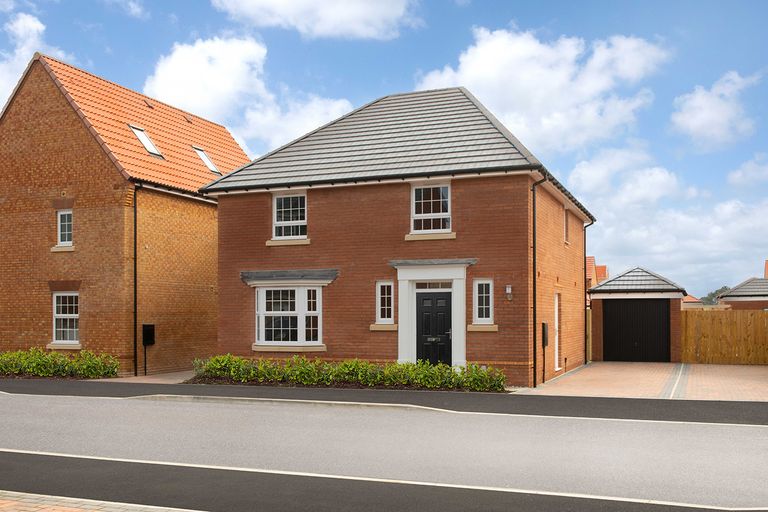 Property 1 of 9. The Exterior Of Plot 4 The Kirkdale At Wolds View, Pocklington