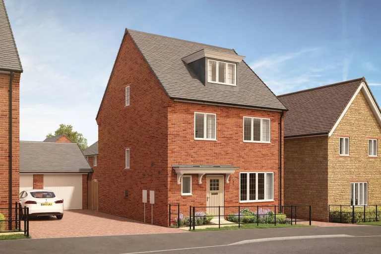 Property 1 of 13. Exterior Morris Four Bedroom New Build
