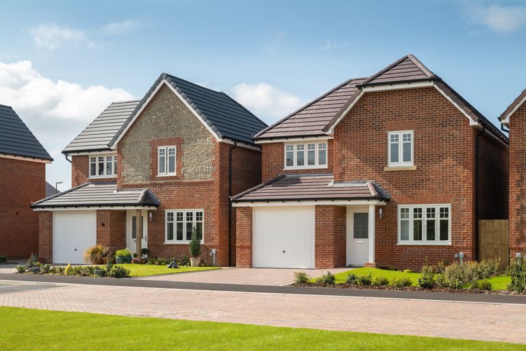 Property 1 of 8. Street Scene Of The 3 Bedroom Bewdley At Ryebank Gate May 2024