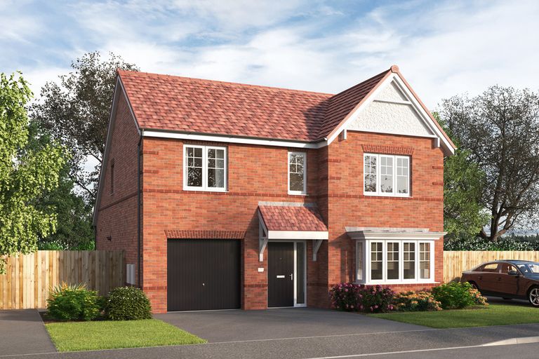 Property 1 of 10. Computer Generated Image, Indicative Exterior, New Build Home