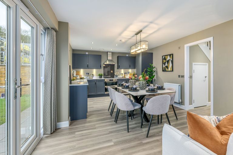 Property 3 of 10. Kitchen/Dining/Family Area In 4 Bedroom Home