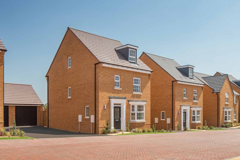 Property 2 of 9. David Wilson Homes, Clipstone Park, Bayswater Street Scene