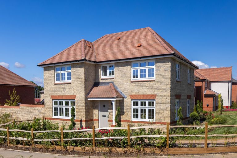 Property 1 of 10. Outside View Of The Shaftesbury 4 Bedroom Home At Elm Grove, Trowbridge