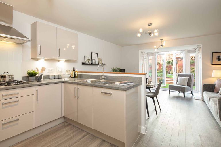 Property 2 of 9. Greenwood Housetype Kitchen/Dining/Family Room