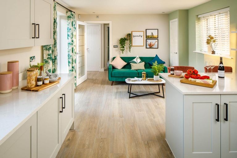 Property 3 of 11. An Open Plan Family Dining Area Features Double Doors To The Garden