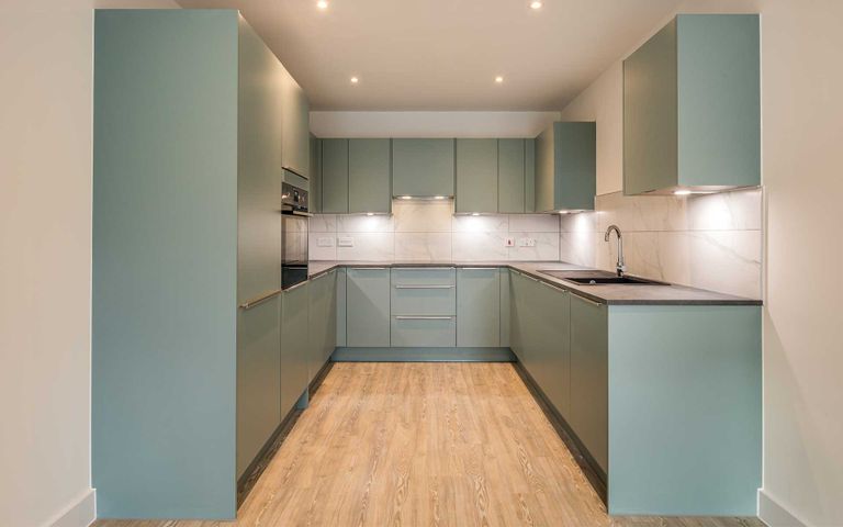 Property 1 of 9. Kitchen/Living/Dining Area