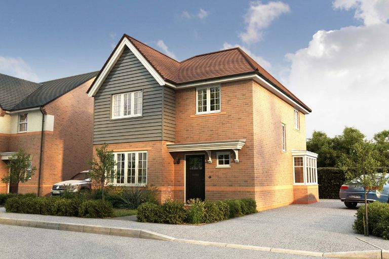 Property 1 of 12. Exterior Hillcott Four Bedroom New Build