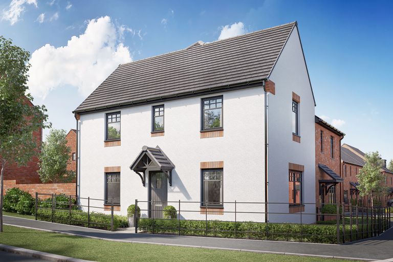 Property 1 of 10. Exterior CGI View Of Our 3 Bed Moresby Home
