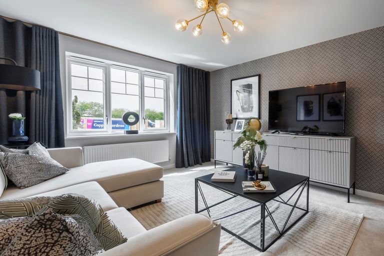 Property 2 of 13. Indicative Living Room, Contemporary Modern Decoration
