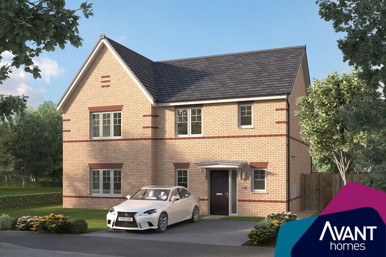 Property 1 of 9. Computer Generated Image, Indicative Exterior, New Build Home
