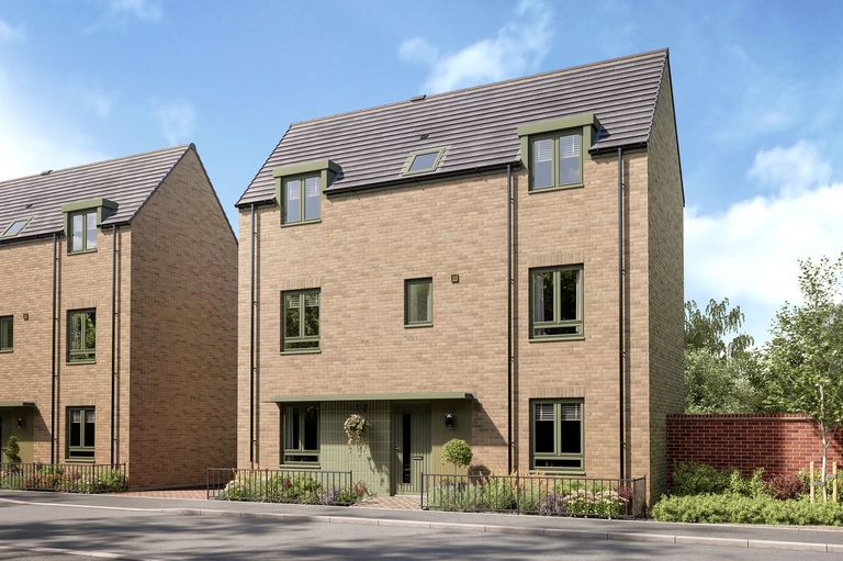 Property 2 of 8. BDW Cambs Darwin Green Bh Brampton External